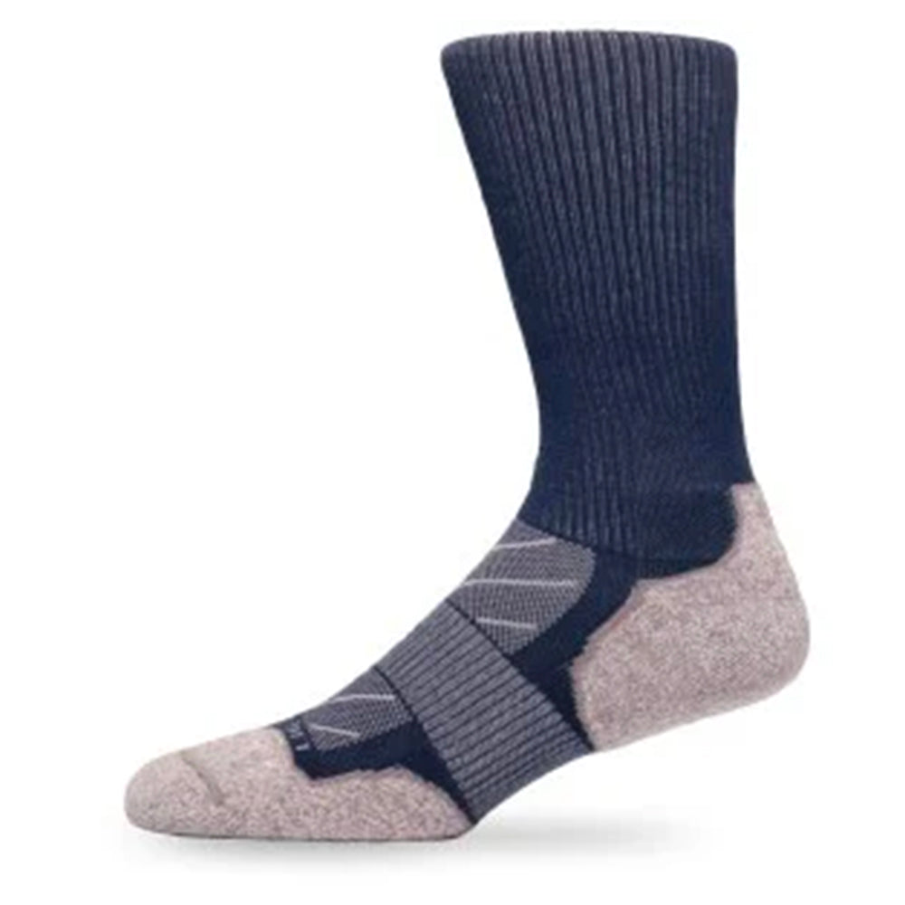 Lightfeet Evolution Half Crew Trail Run Socks (Navy)