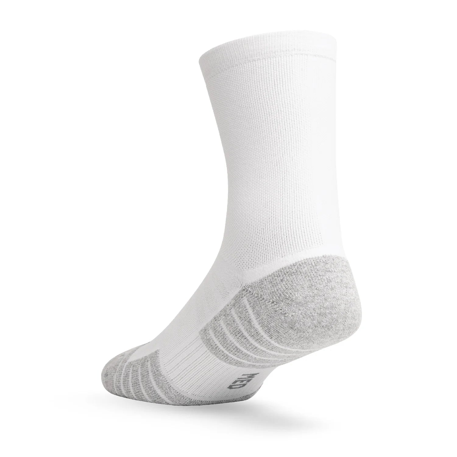Lightfeet Performance Sports Socks - Half Crew (White)
