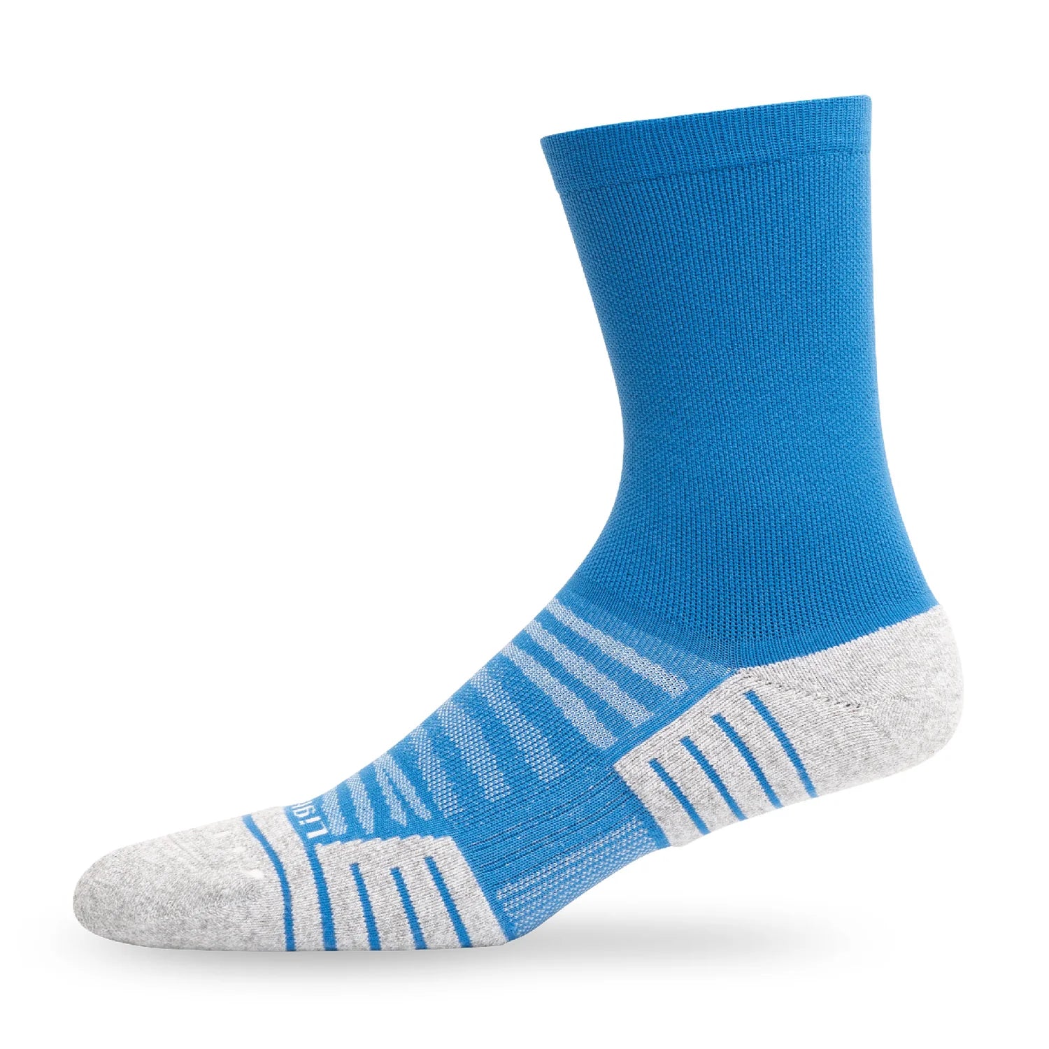 Lightfeet Performance Sports Socks - Half Crew (Blue)