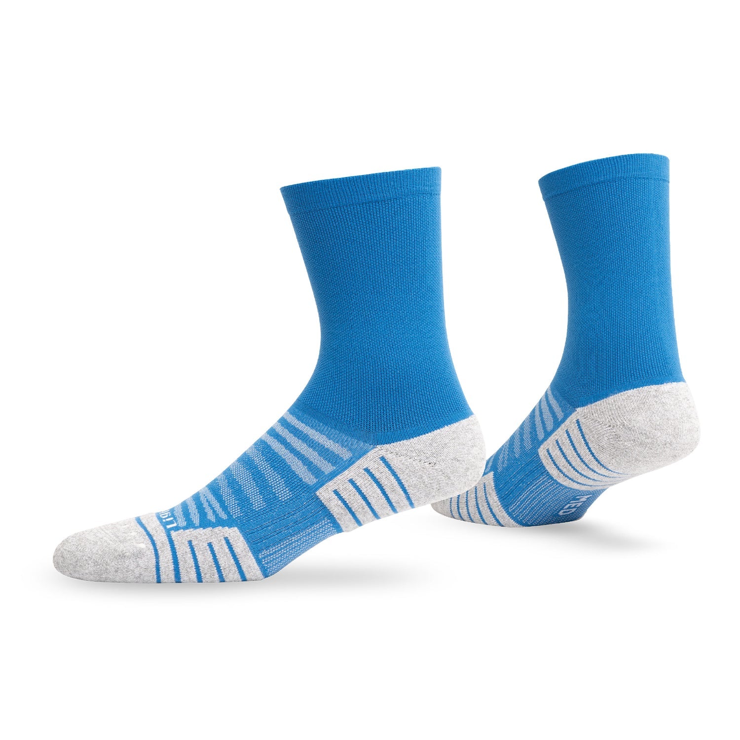 Lightfeet Performance Sports Socks - Half Crew (Blue)