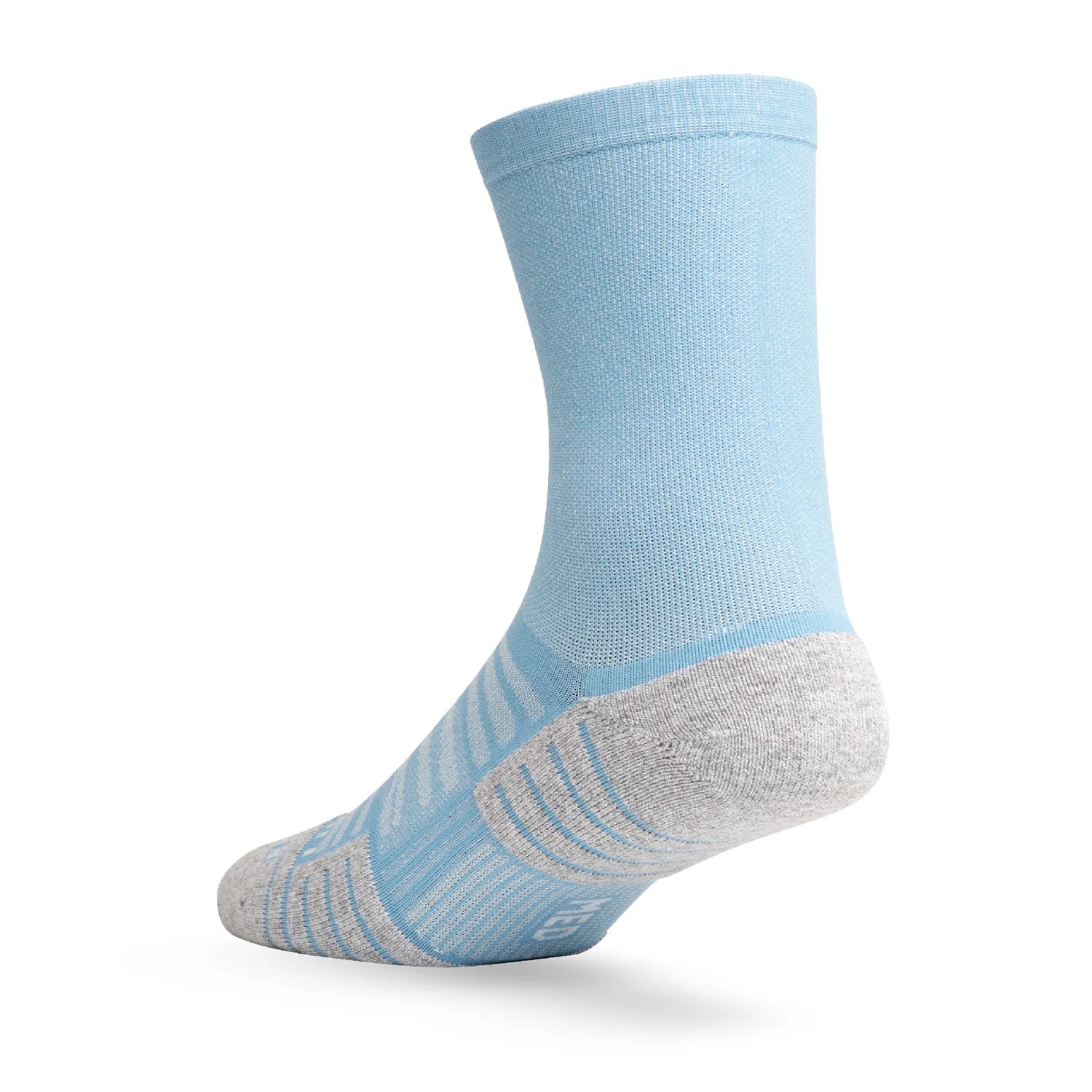 Lightfeet Performance Sports Socks - Half Crew (Soft Blue)