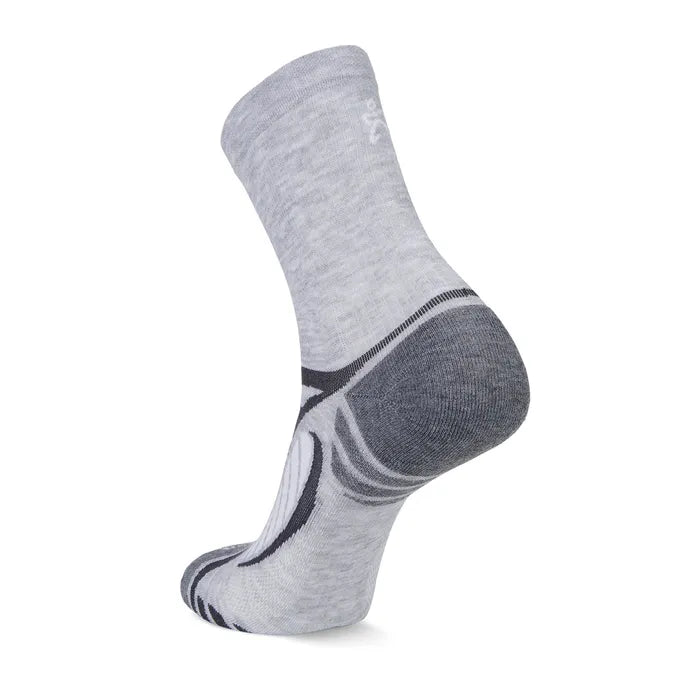Balega UltraLight Mini Crew Socks - Grey/White
