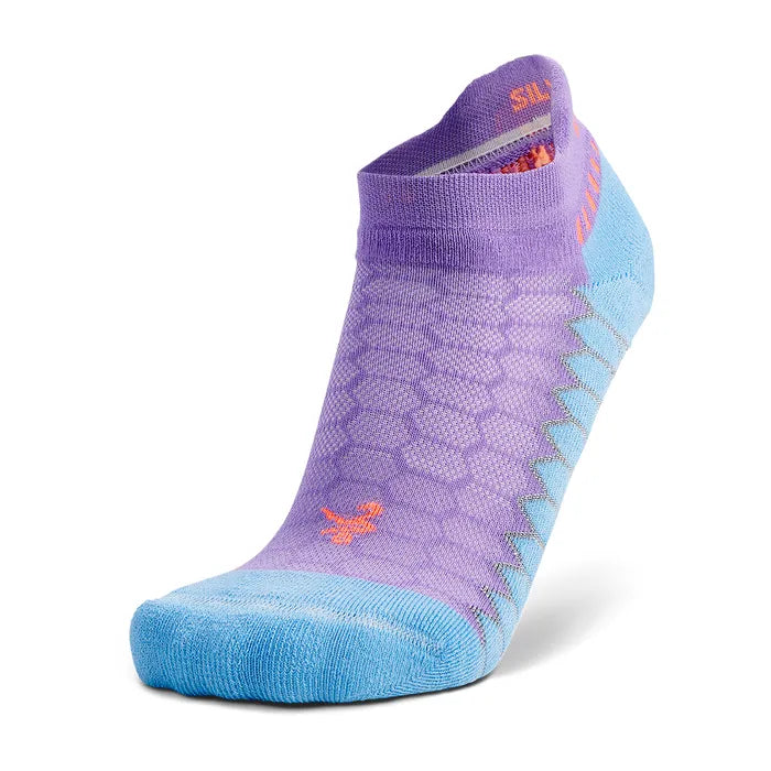 Balega Silver No Show Socks - Lavender