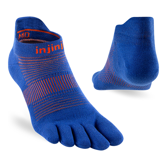 Injinji RUN Lightweight No Show - Sapphire