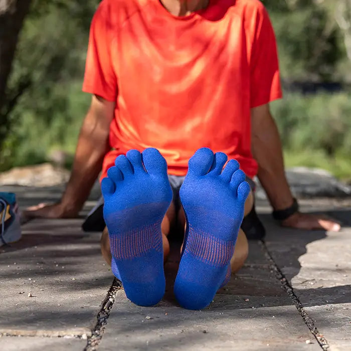 Injinji RUN Lightweight No Show - Sapphire