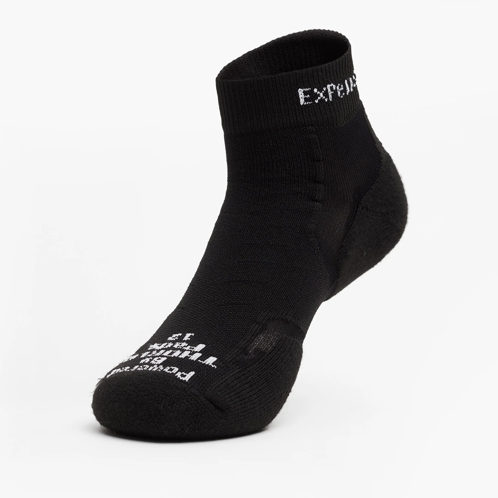 Thorlo Experia TECHFIT Light Cushion Ankle Socks (XCMU) - Black