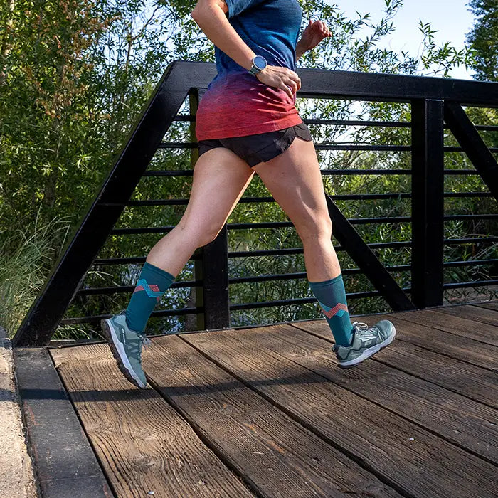 Injinji RUN Lightweight Crew - Lagoon