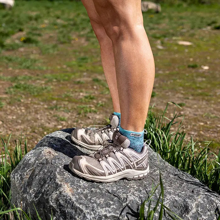 Injinji TRAIL Women's Mini Crew - Seascape