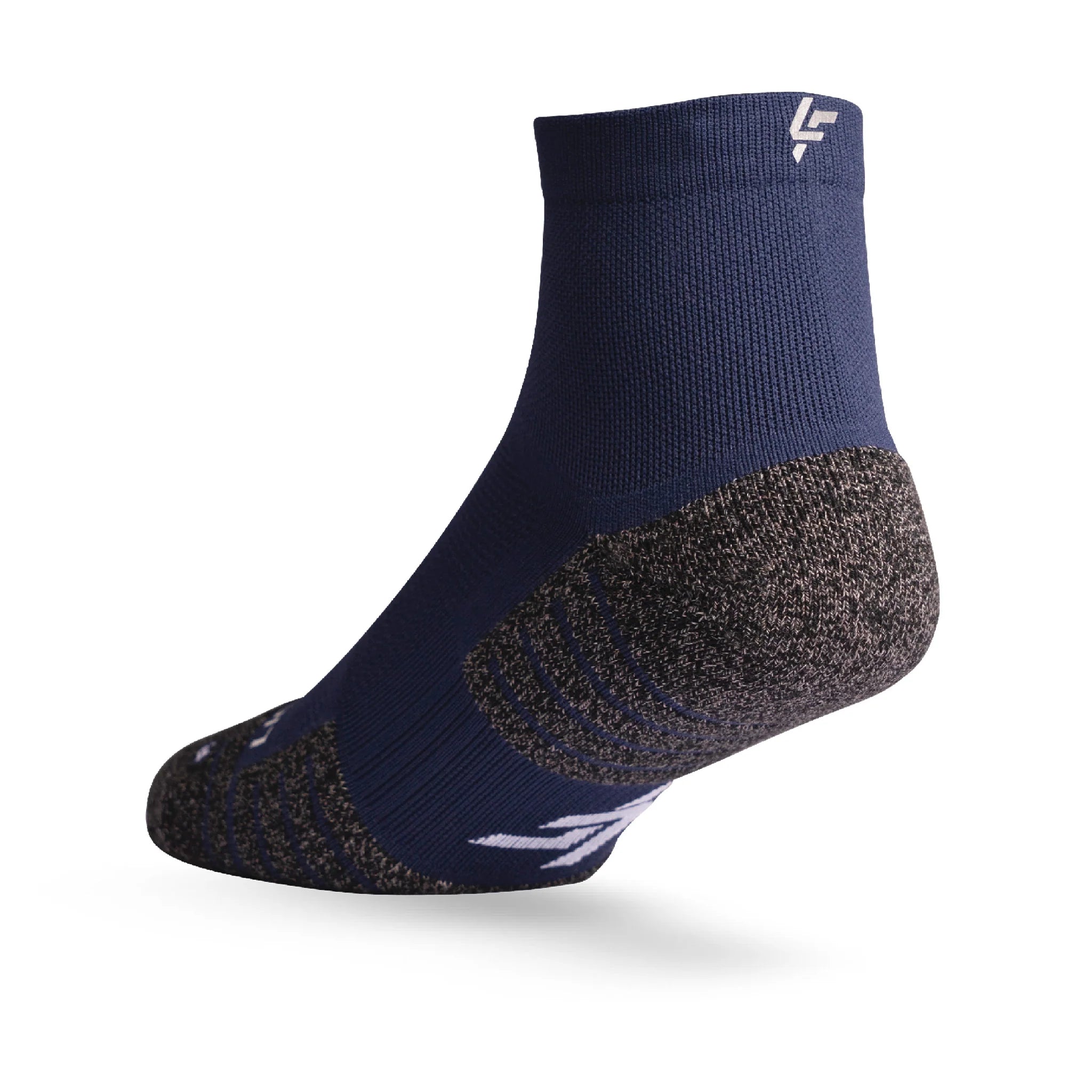 Lightfeet Performance Quarter Sports Socks - Navy