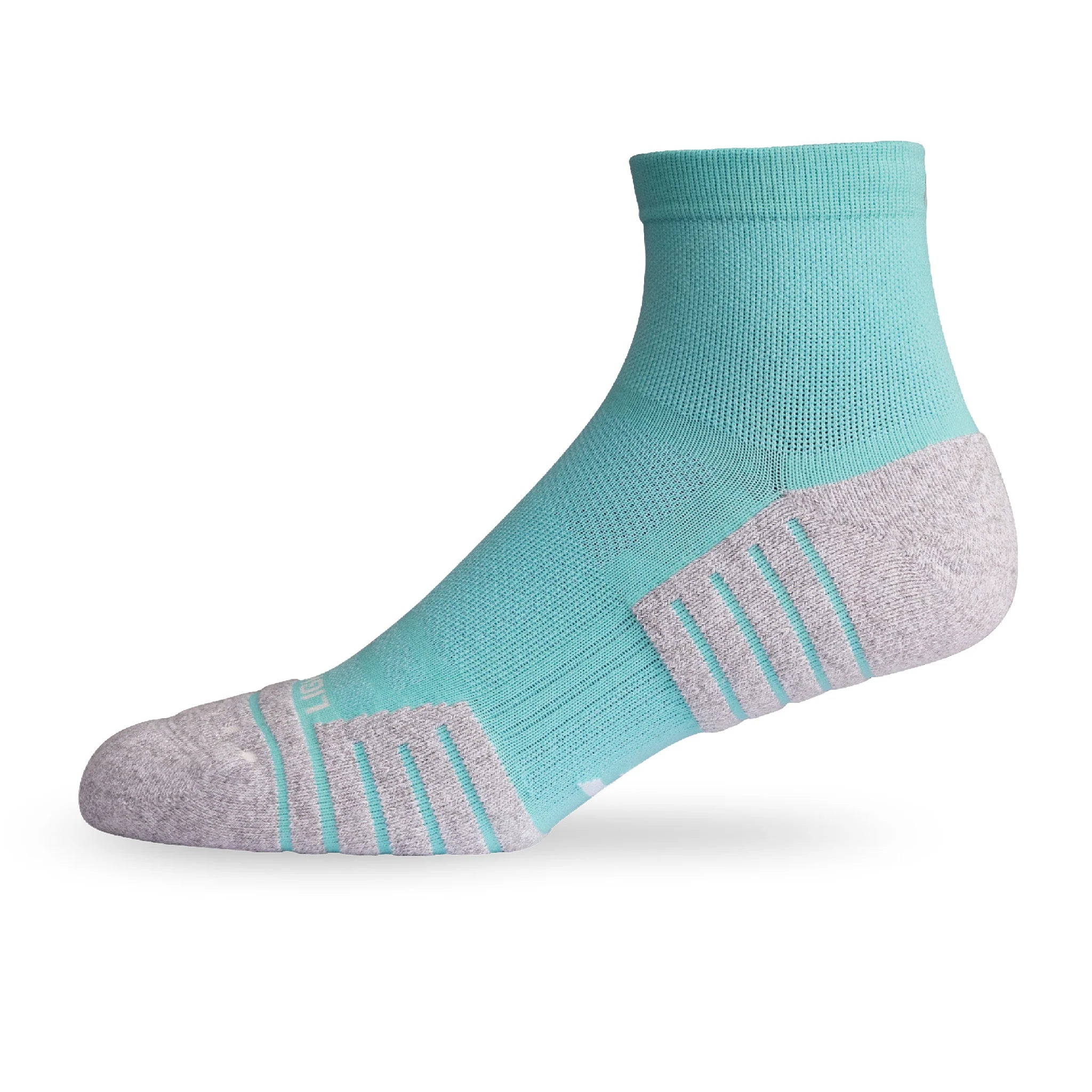 Lightfeet Performance Quarter Sports Socks - Mint