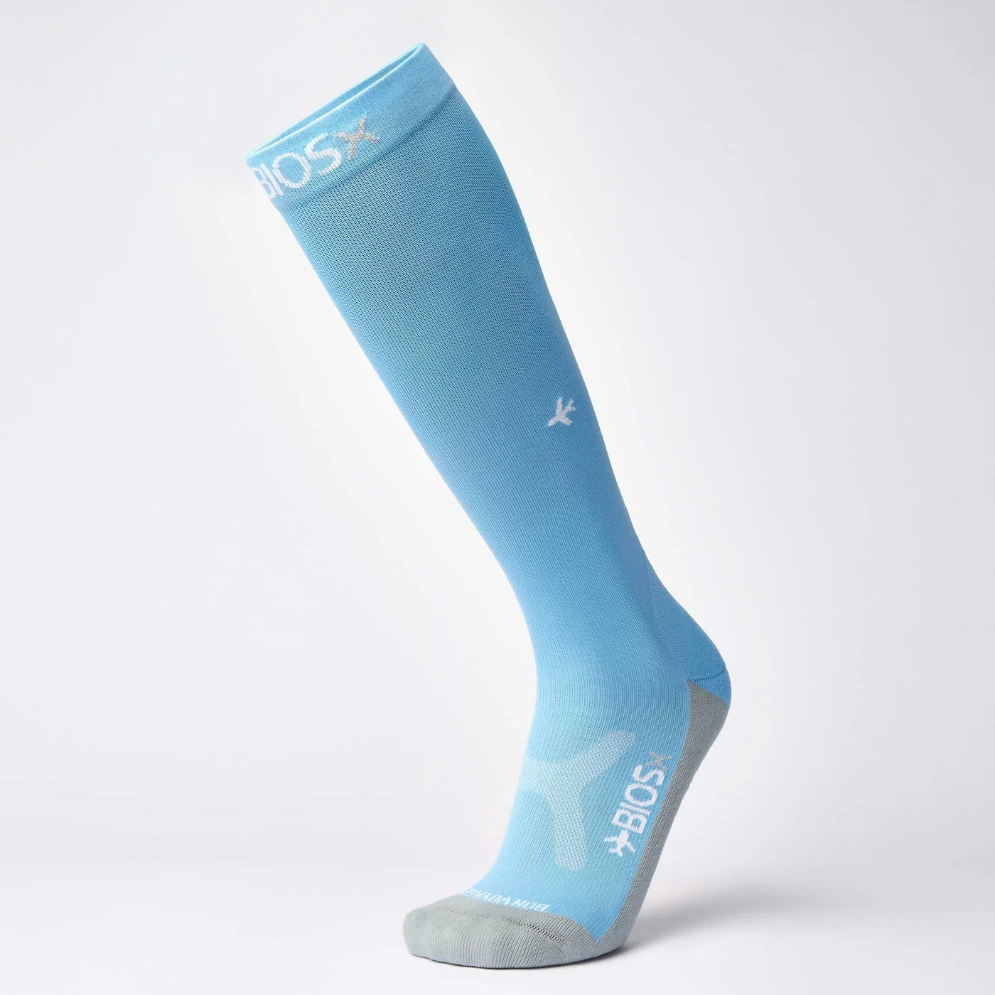 BIOSx Departures Travel Compression Socks - Blue