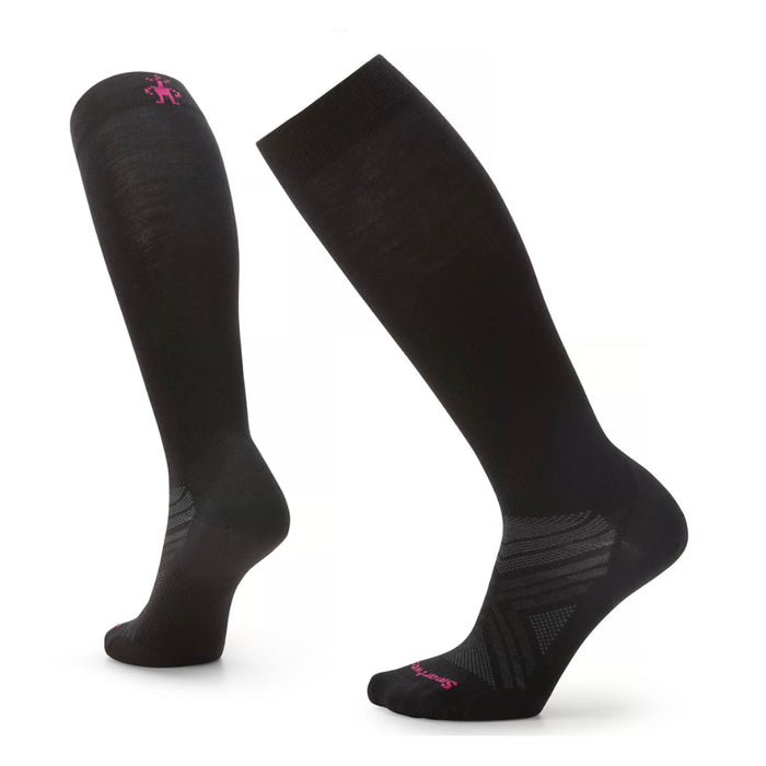 Smartwool Women's Ski Zero Cushion OTC Socks - Black