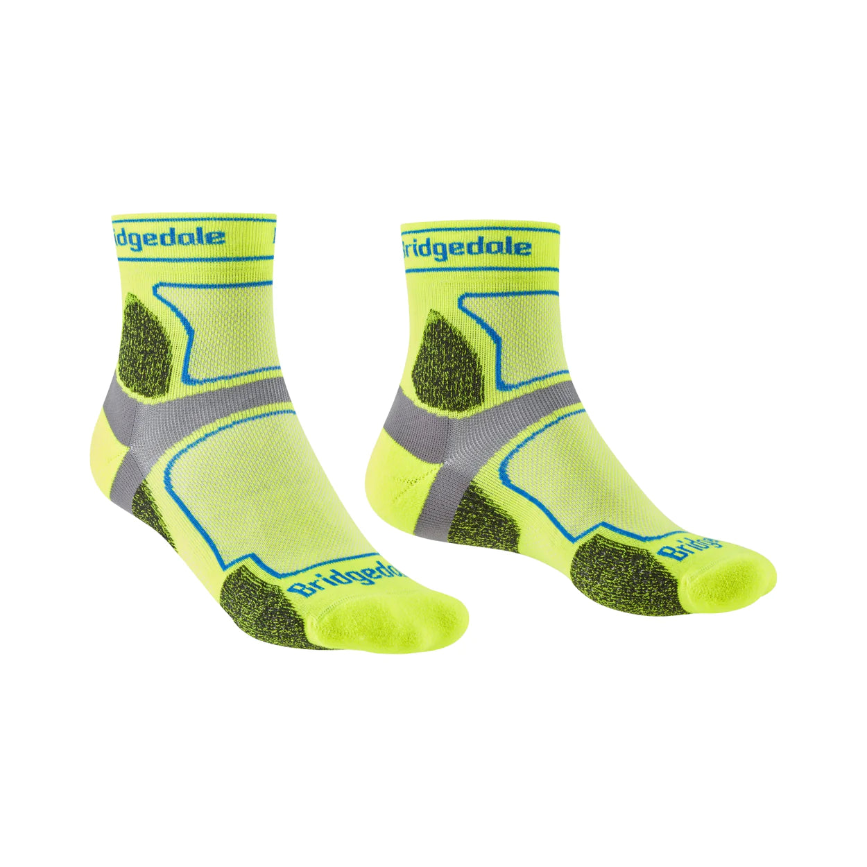 Bridgedale Men's COOLMAX ULTRA-LIGHT Trail Run Socks - 3/4