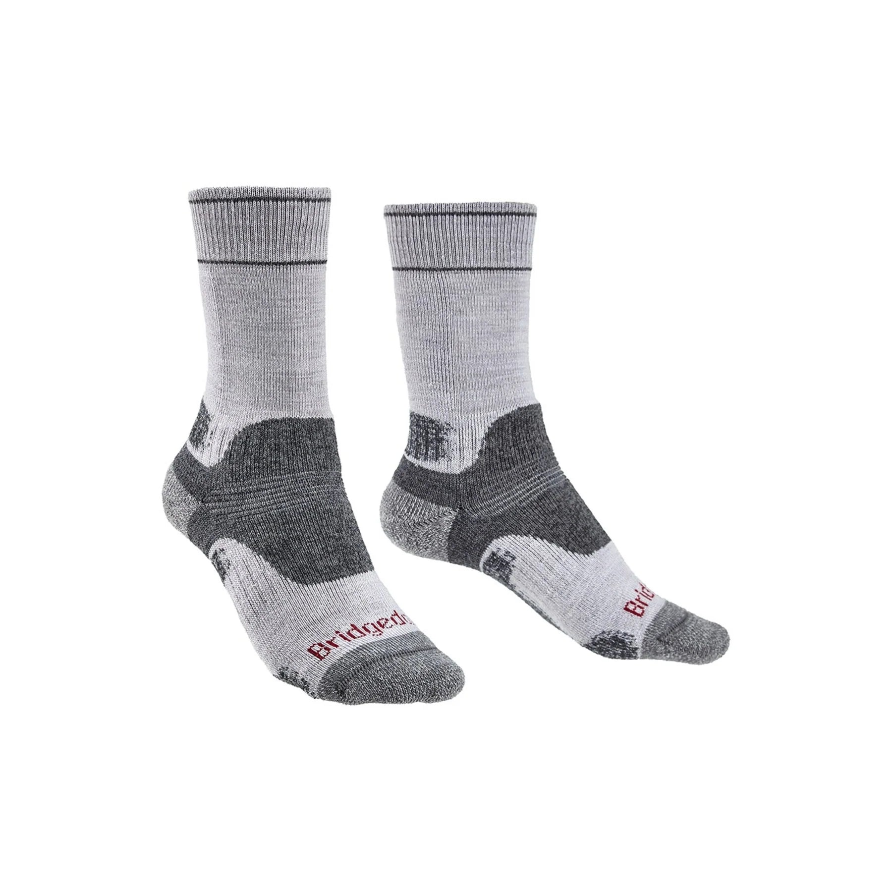 Bridgedale Women's MERINO Performance HIKE Socks (Silver Grey)