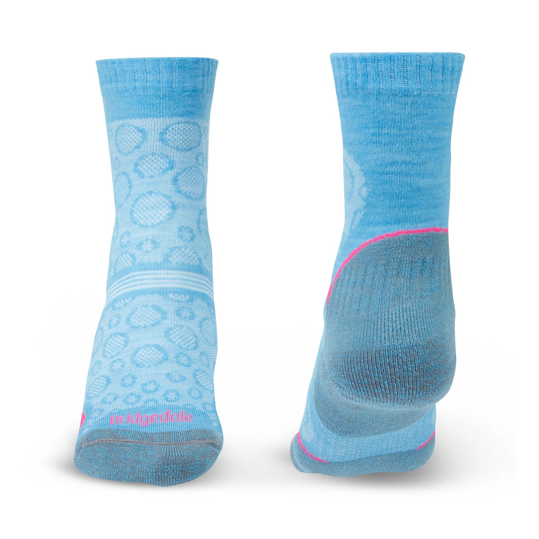 Bridgedale Women's MERINO Performance HIKE Ultralight Socks (Blue)