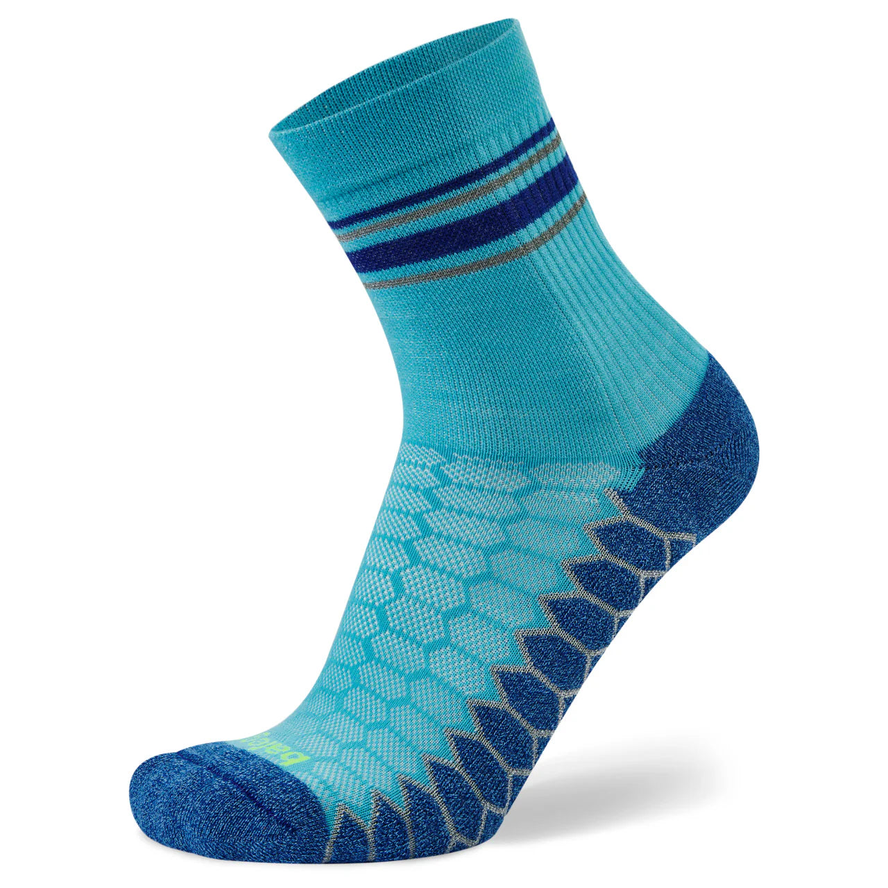 Balega Silver Crew Socks - Cobalt