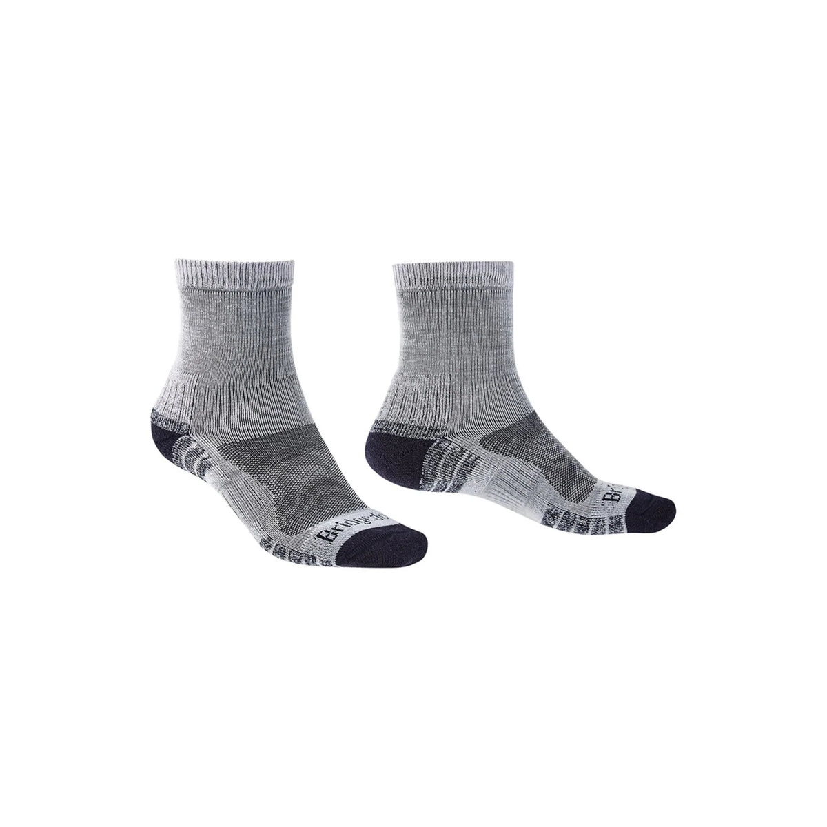 Bridgedale MERINO HIKE Mini-Crew Socks (Lightweight Silver)