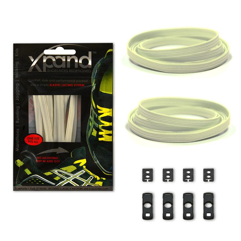 XPand No-Tie Laces (Glow in the dark)