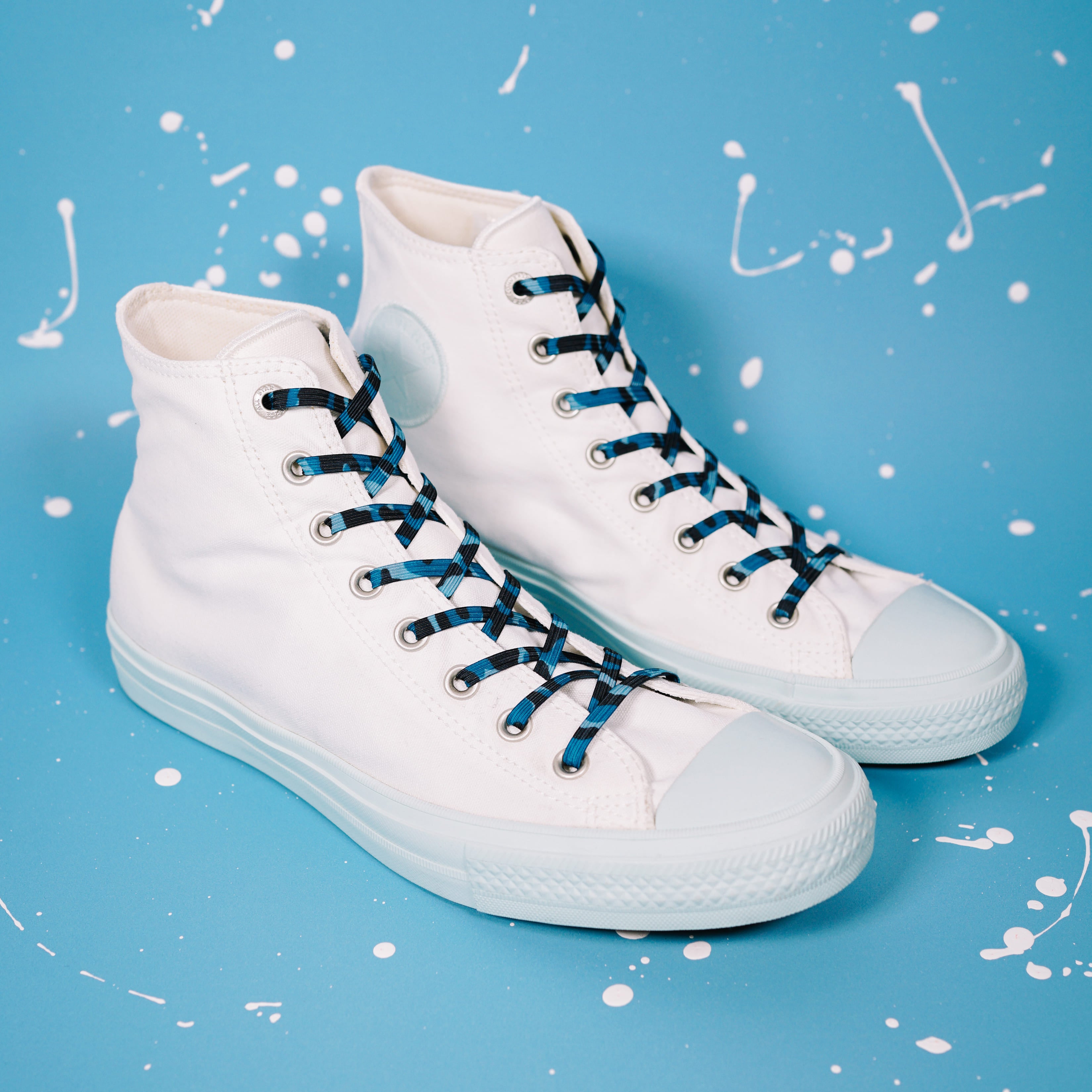 XPand No-Tie Laces (Blue Camo)