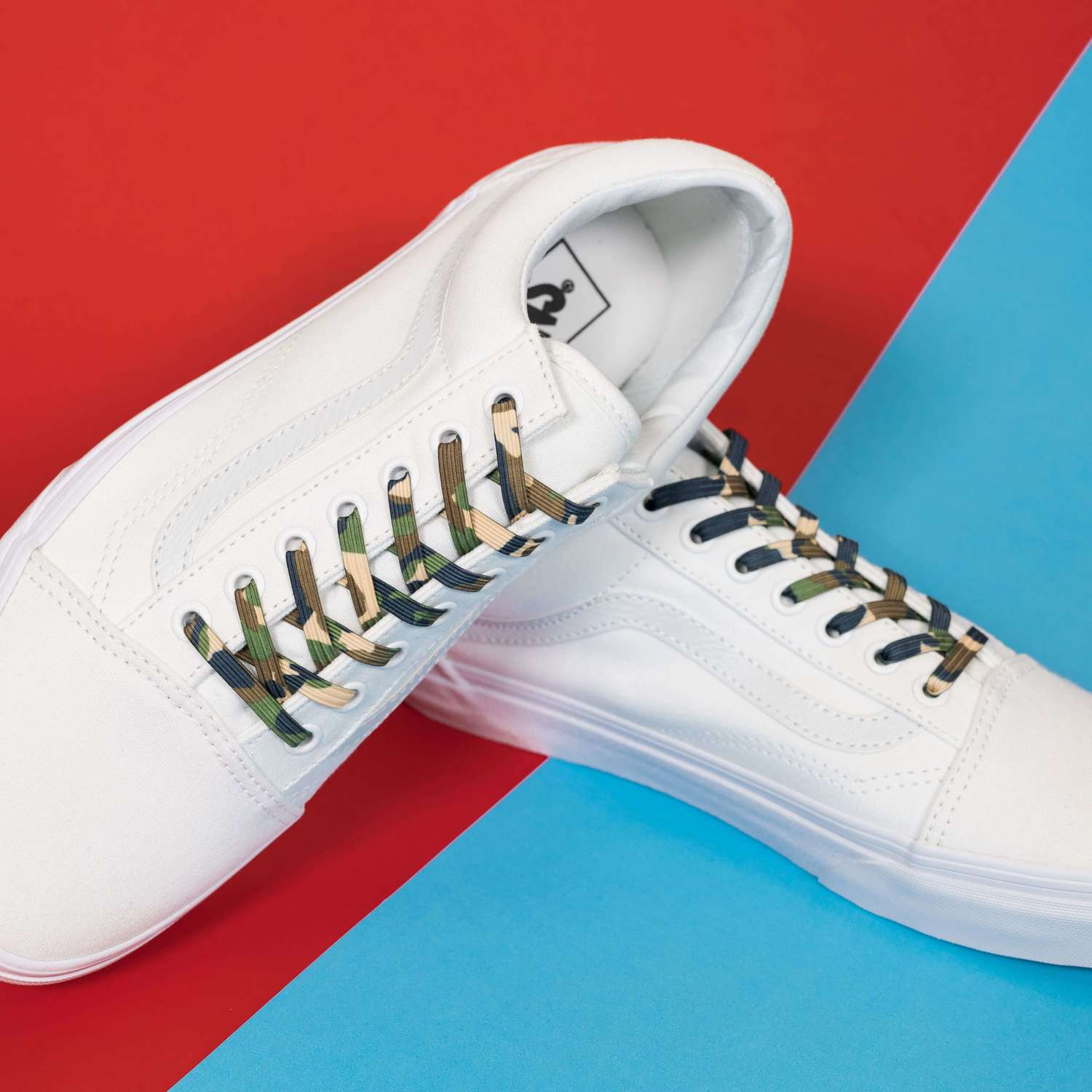 XPand No-Tie Laces (Green Camo)