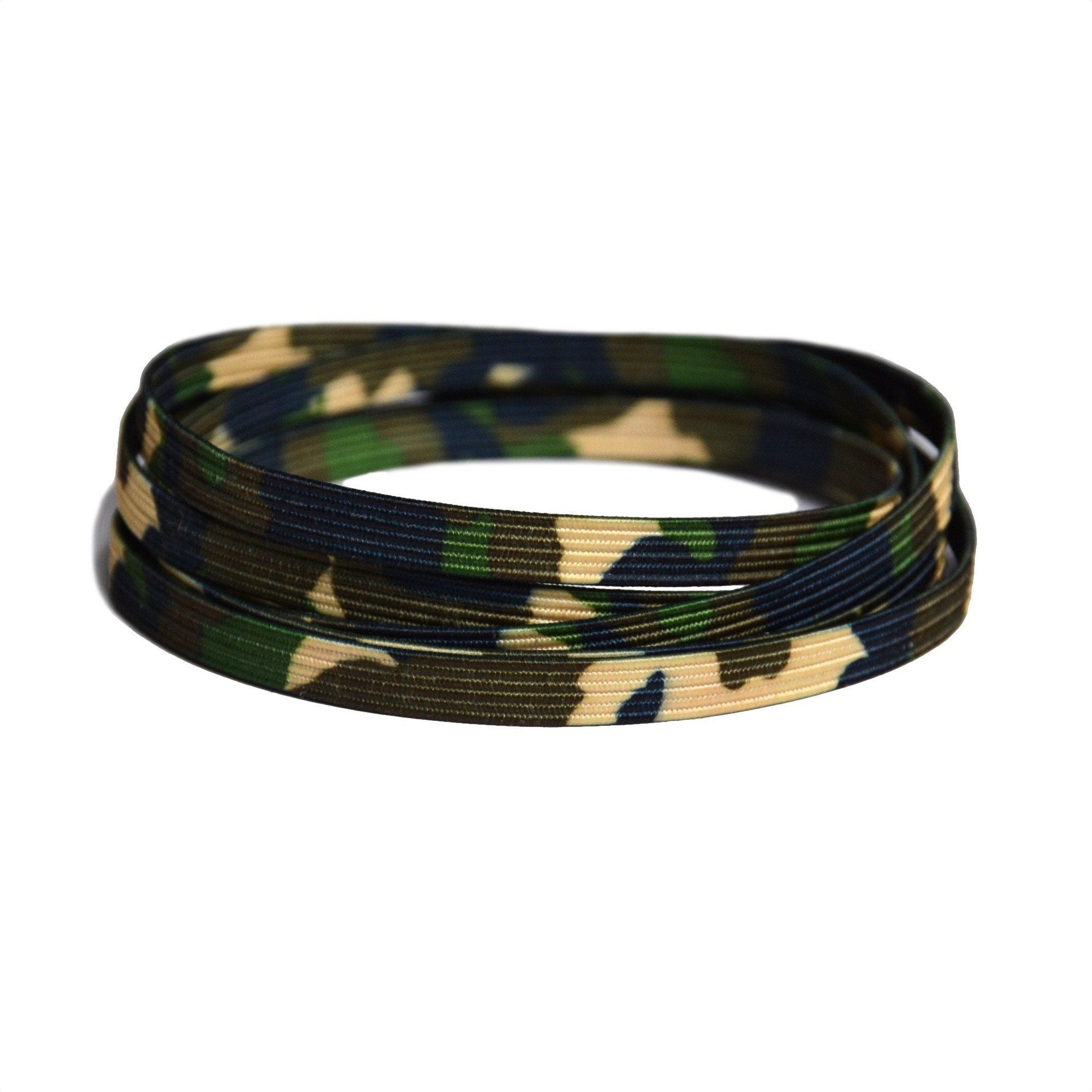XPand No-Tie Laces (Green Camo)