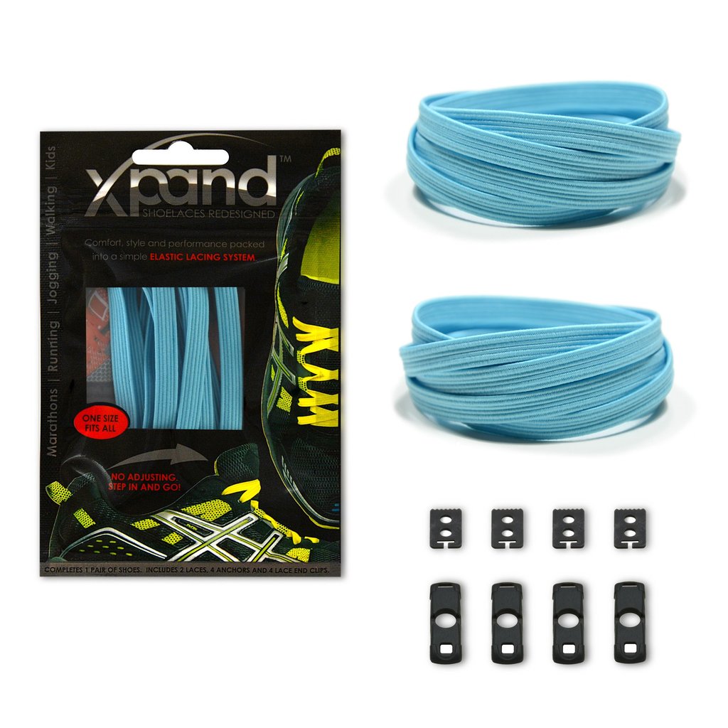 XPand No-Tie Laces (Baby Blue)