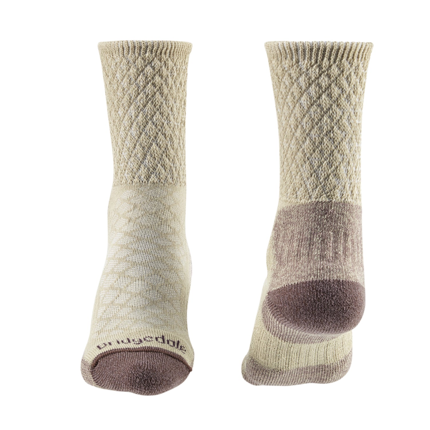 Bridgedale Women's MERINO HIKE Comfort Socks (Lightweight Sand)