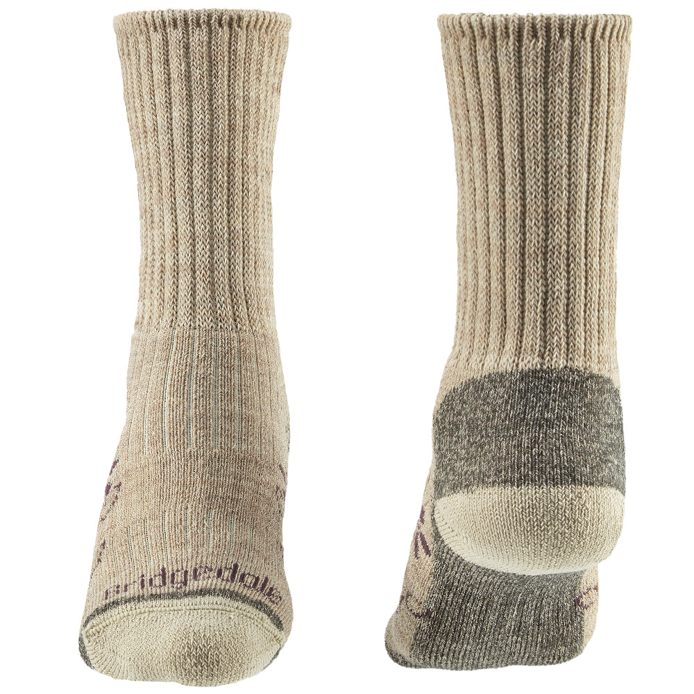 Bridgedale Women's MERINO HIKE Comfort Socks (Midweight Natural)