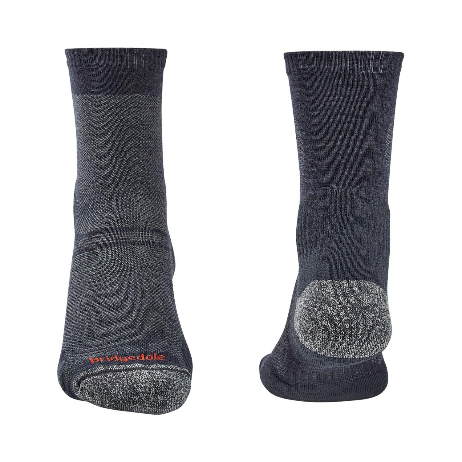 Bridgedale MERINO Performance HIKE Socks (Ultra Light Navy)