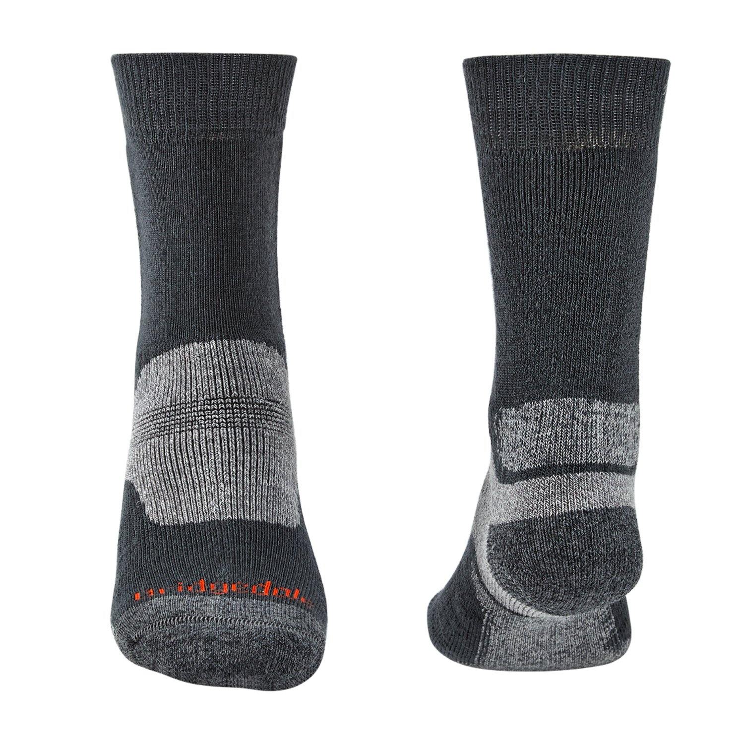 Bridgedale MERINO Performance HIKE Socks (Midweight Gunmetal)
