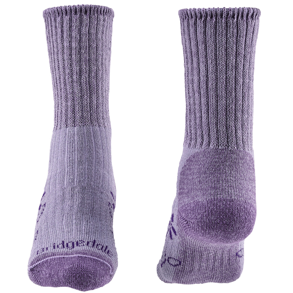 Bridgedale Women's MERINO HIKE Comfort Socks (Midweight Violet)