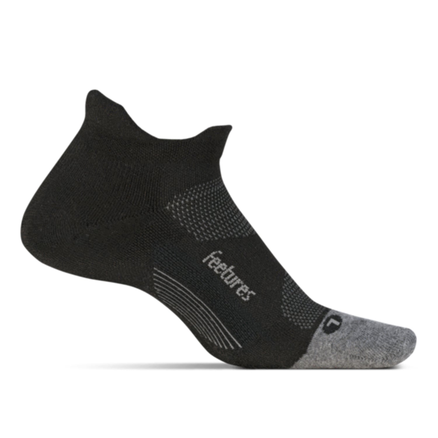 Feetures! ELITE Max Cushion No Show - Black