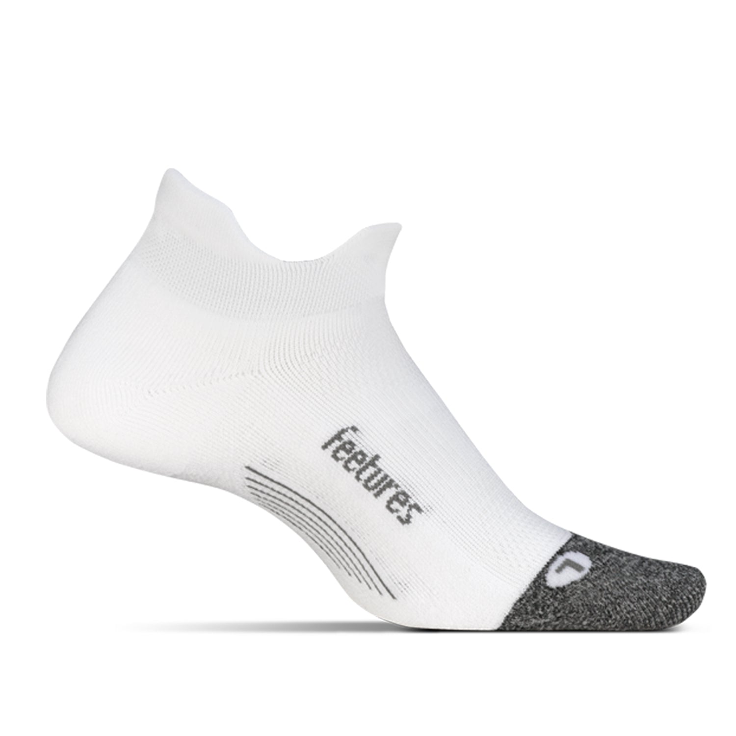 Feetures! ELITE Ultra Light Cushion No Show - White