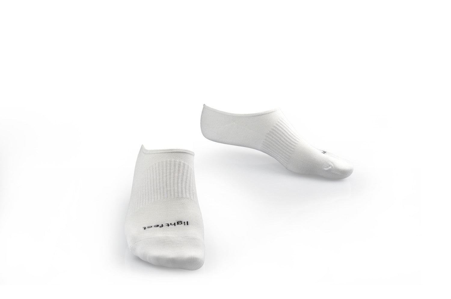 Lightfeet Lightweight Invisible Socks - White