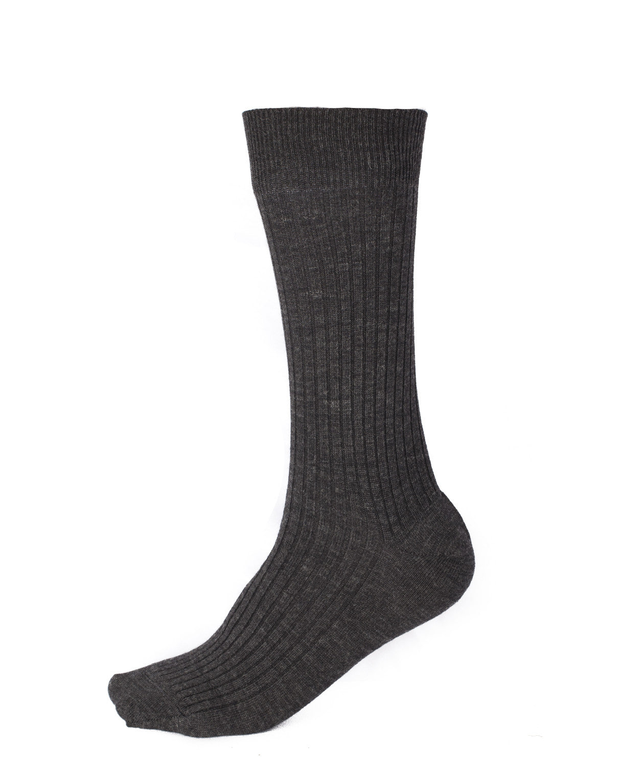 Pussyfoot Wool Crew Socks - Charcoal