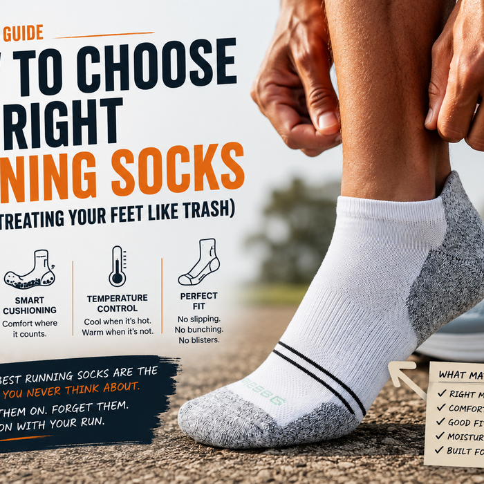 The Pro Lab: How to Choose the Best Running Socks (Without Wasting Your Money)