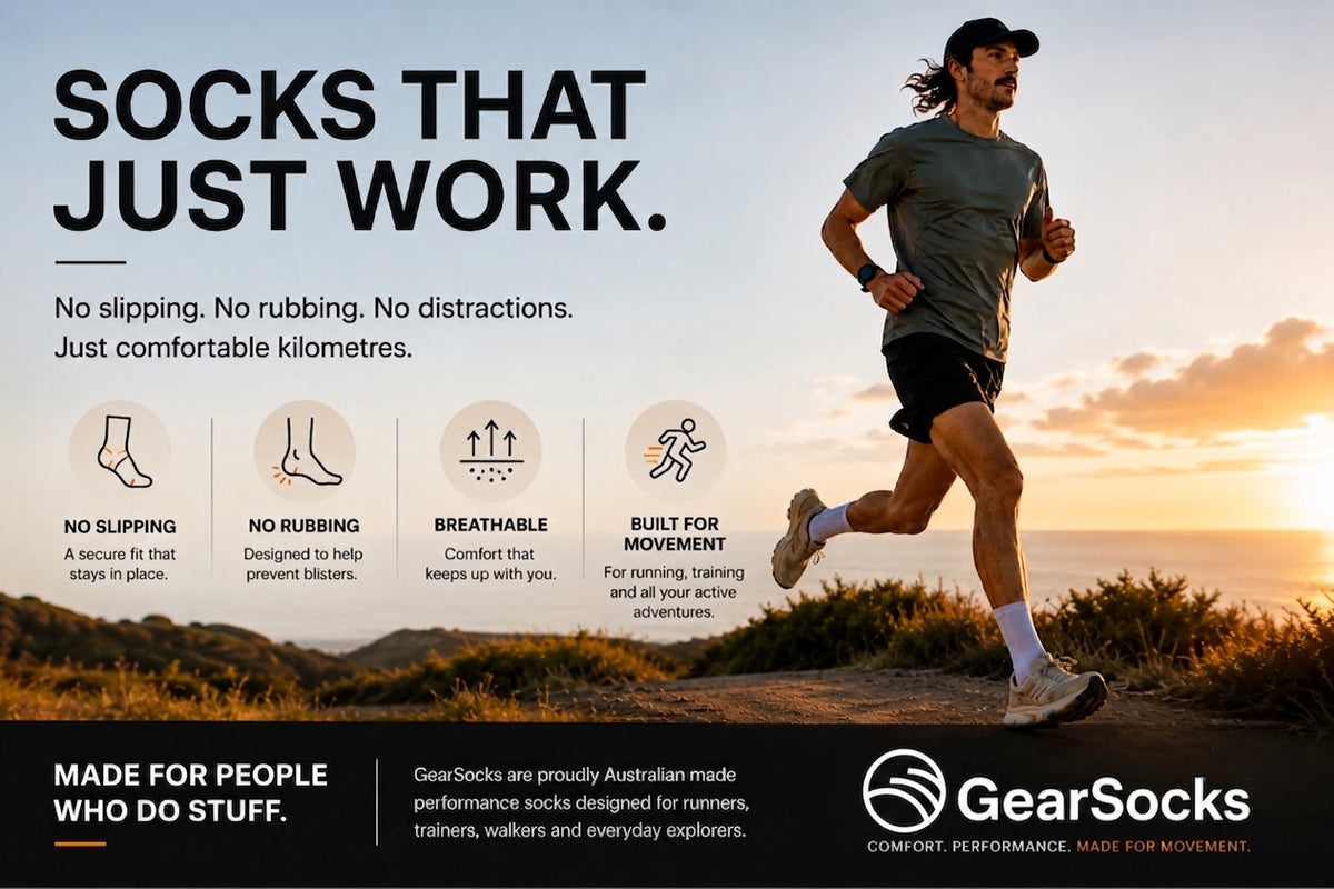 GearSocks - Built for the Grind. No Shortcuts.