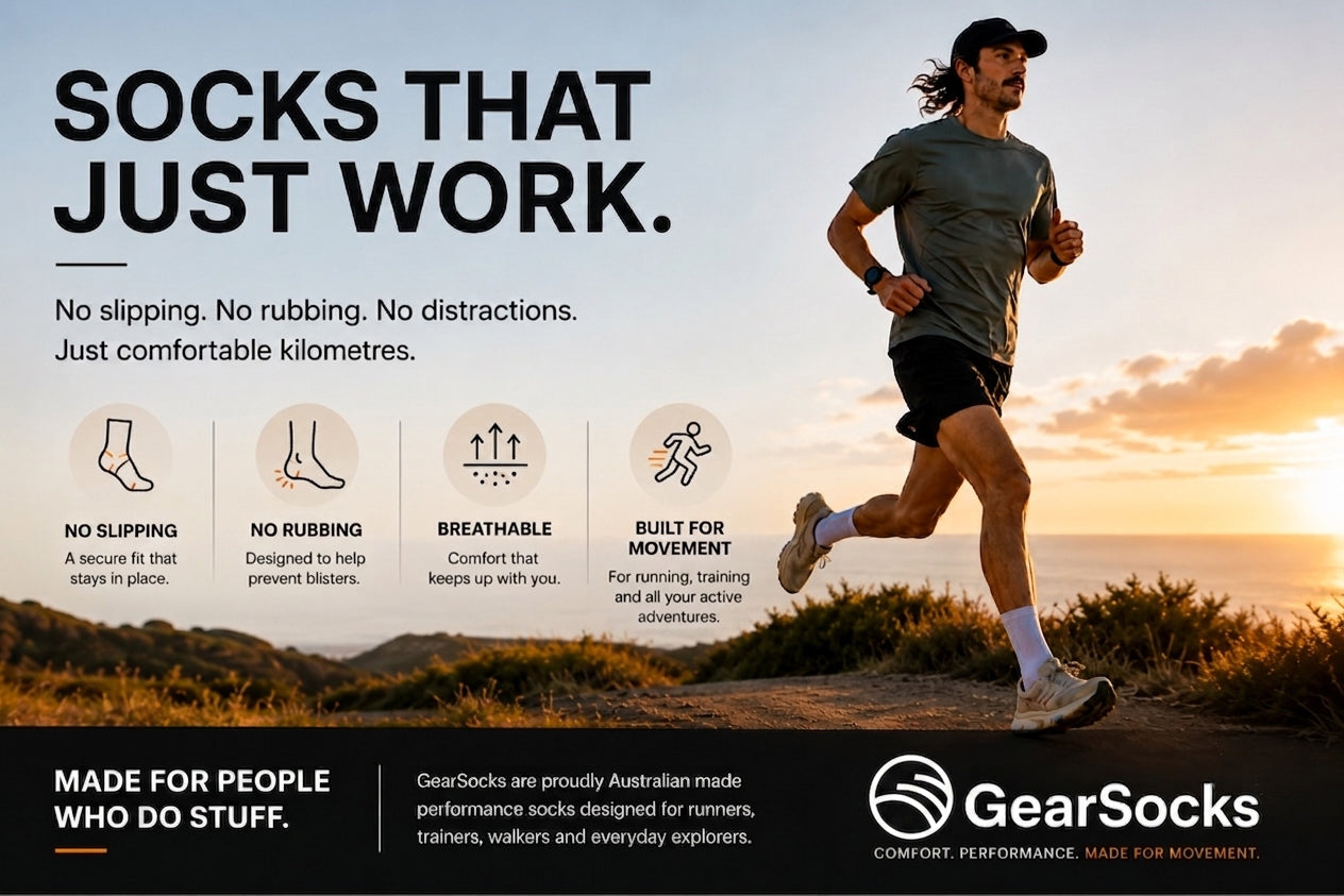 GearSocks - Built for the Grind. No Shortcuts.