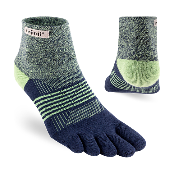 Injinji TRAIL Women's Mini Crew - Stargazer