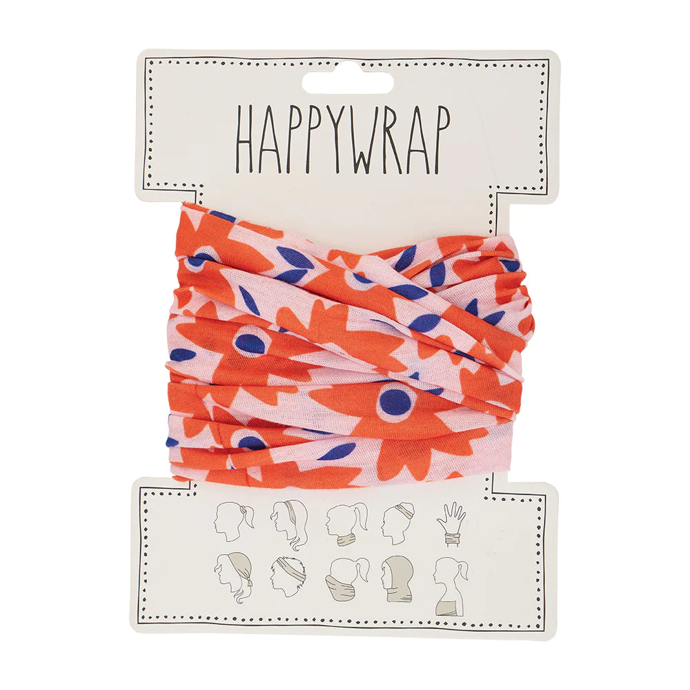 Happy Wrap - Orange Floral