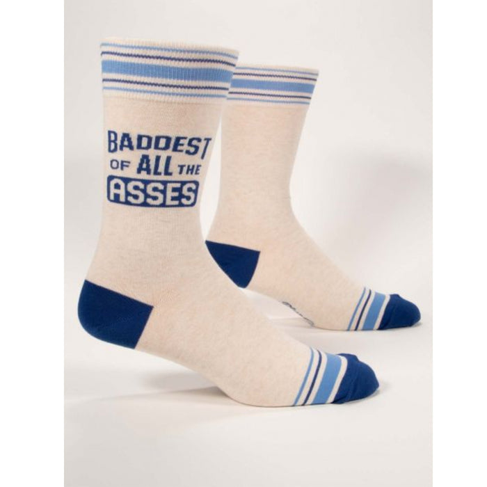 BlueQ Baddest Of All The Asses Men's Socks