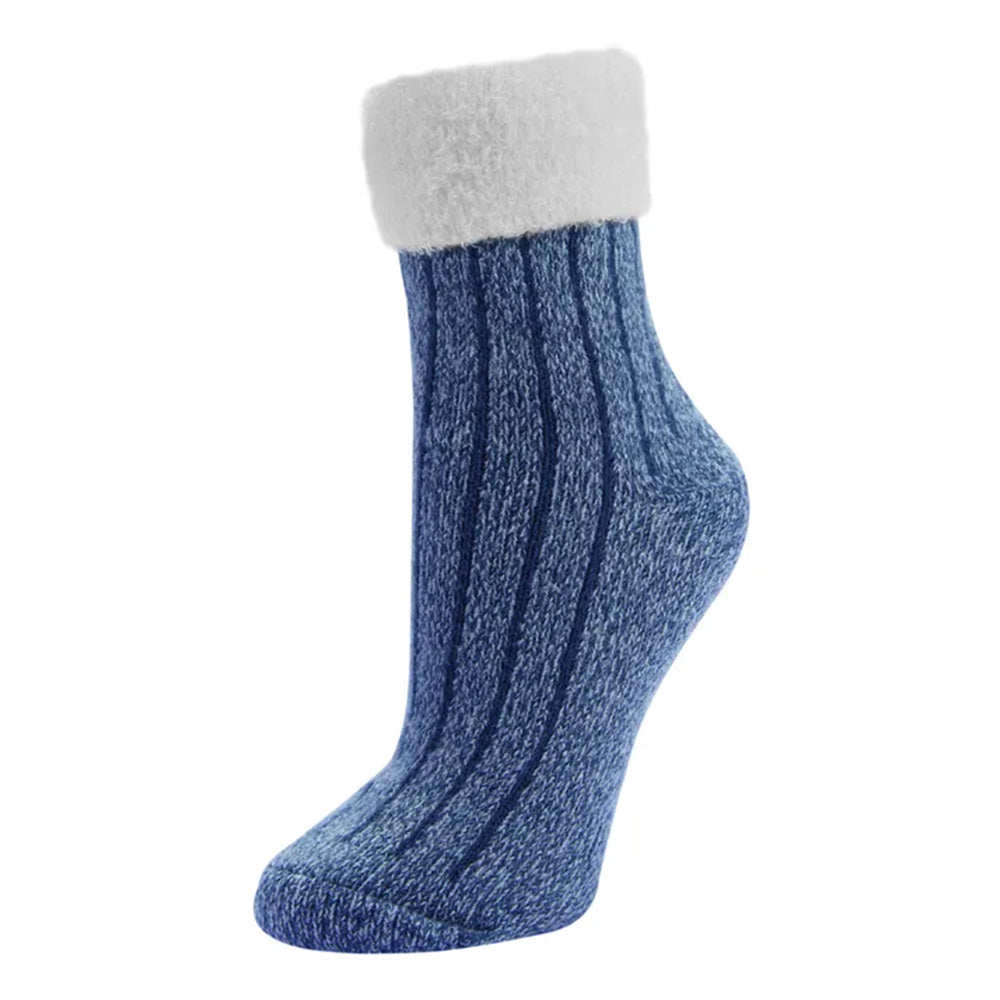 Sof Sole FIRESIDE Cozy Lodge Socks - Blue