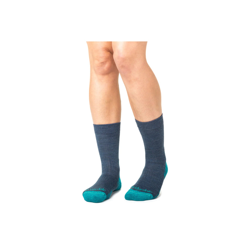 Bridgedale Women's MERINO Performance HIKE Socks (Denim)