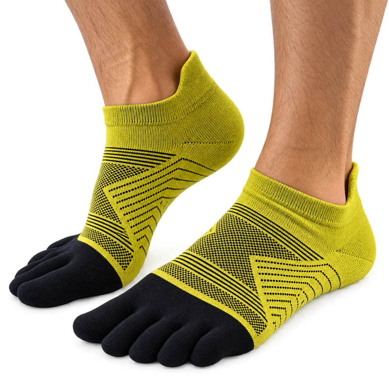 GearSocks Merino Lightweight Toe Socks - Black Nitro