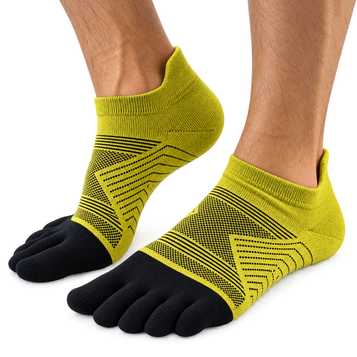 GearSocks Merino Lightweight Toe Socks - Black Nitro