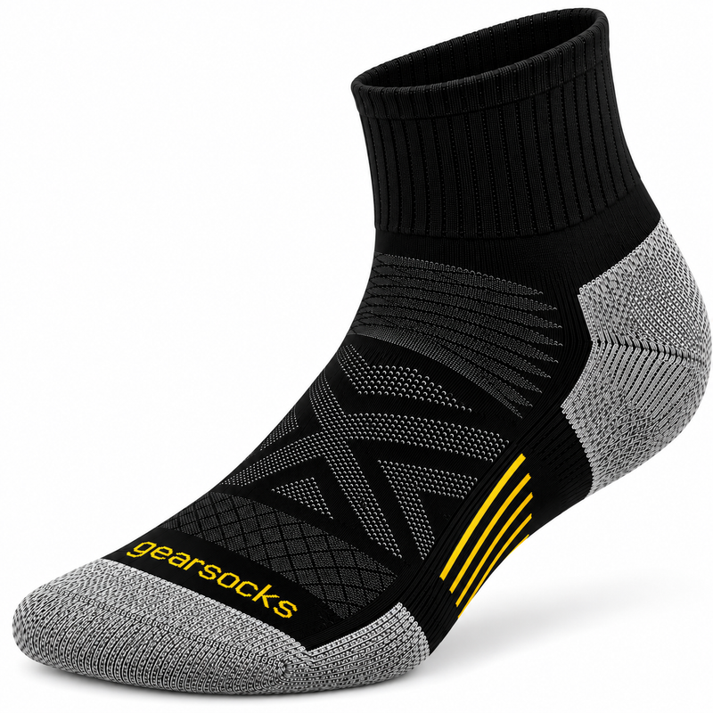 GearSocks Elite | Eco Coolmax® Running Socks - Mini Crew (Ironforge)