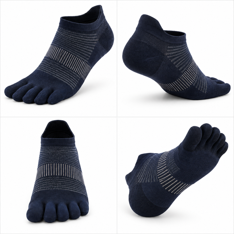 GearSocks Lightweight Ankle Toe Socks - Navy