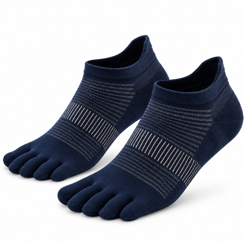 GearSocks Lightweight Ankle Toe Socks - Navy