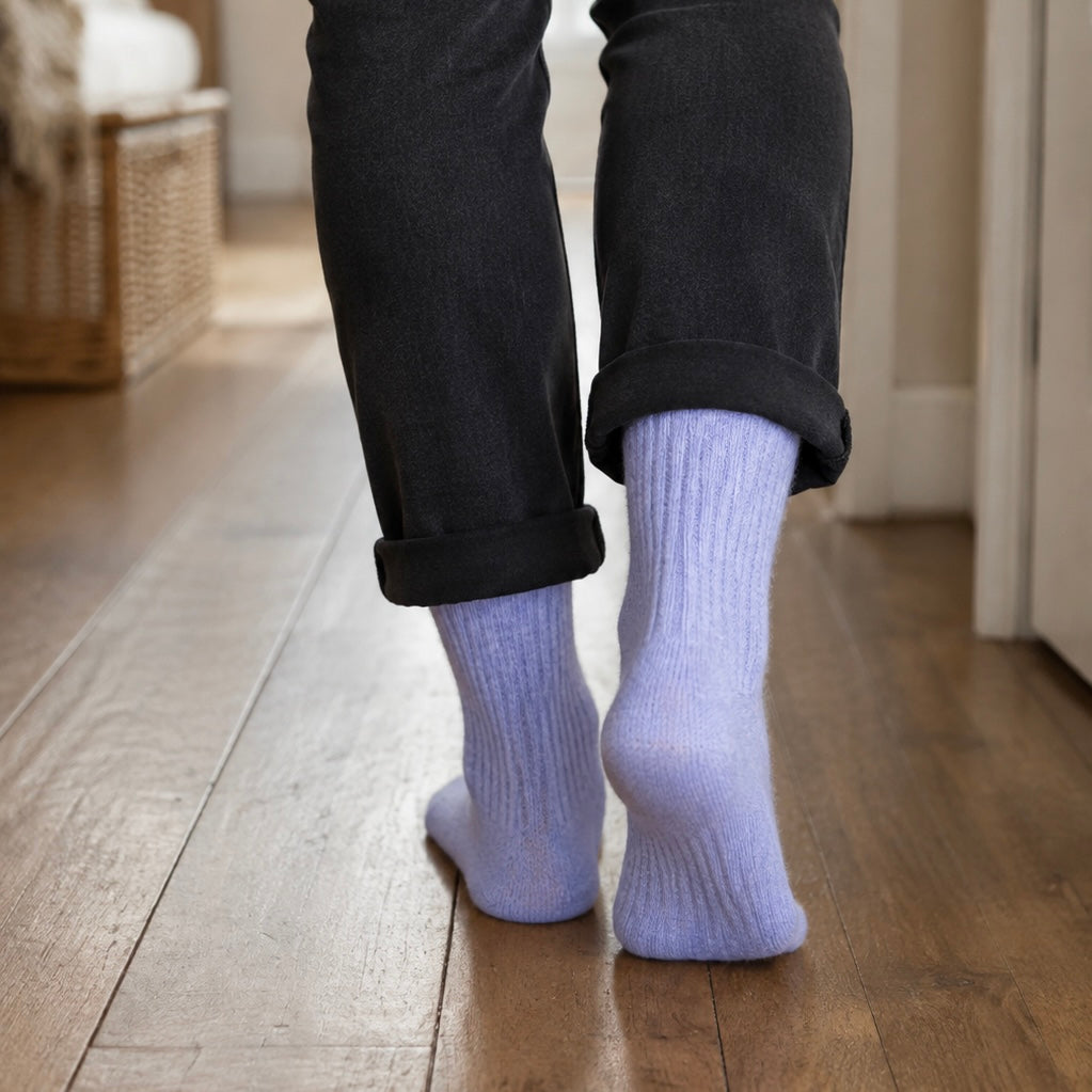 GearSocks ‘The Hug’ Cashmere Comfort Socks - Wisteria