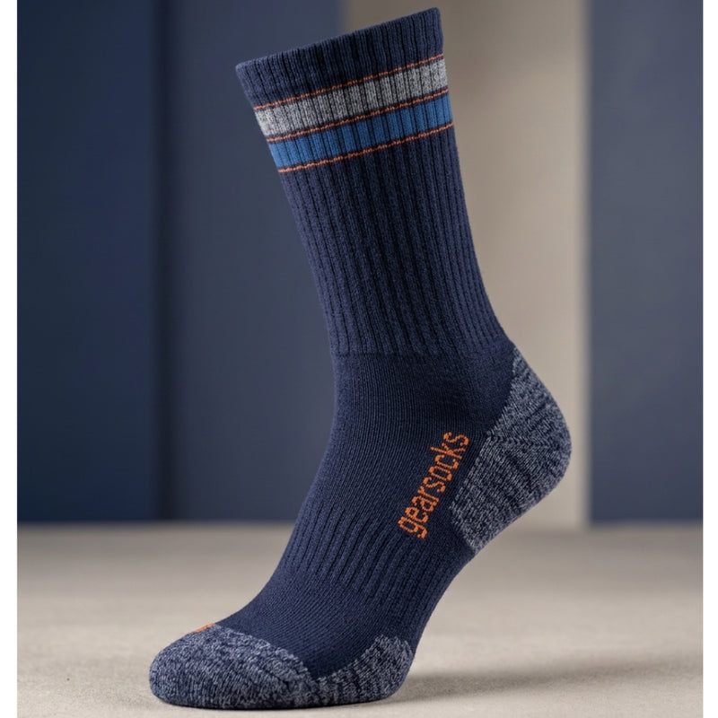 GearSocks Buffalo | Blister-Free Merino Hiking Socks - Crew